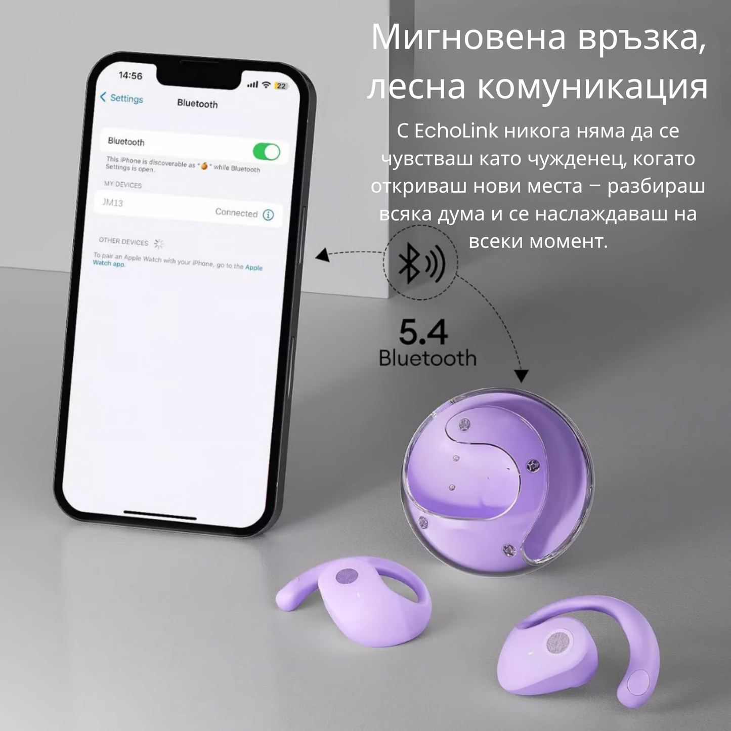 Мигновен превод на 114 езика – Смарт слушалки EchoLink